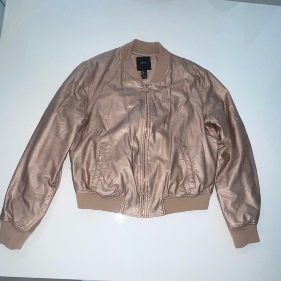 Forever 21 Rose Gold Blazer Jacket - Picture 2 of 7